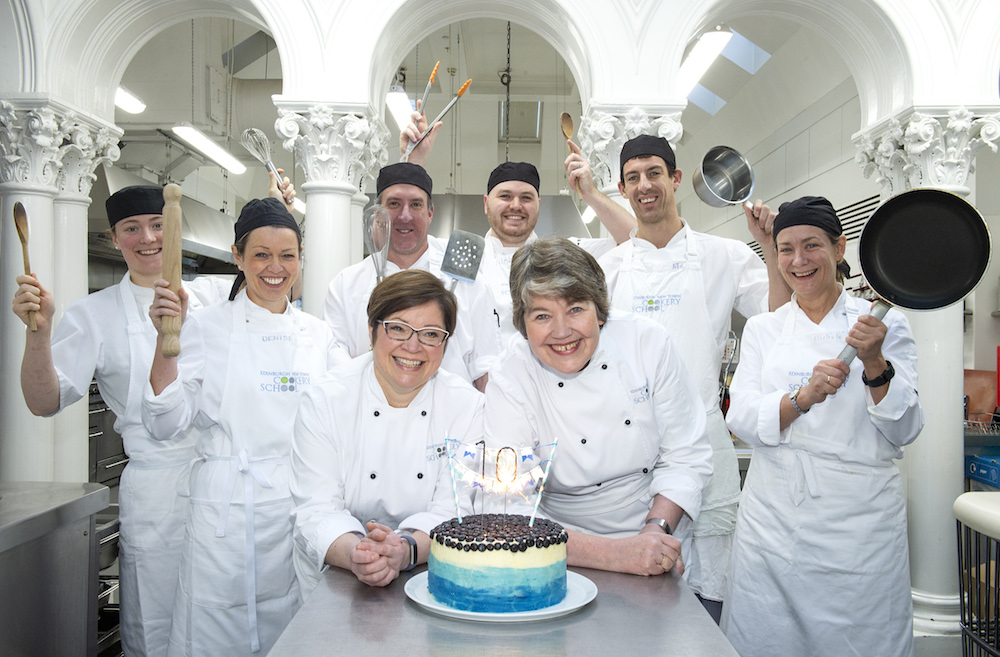 Edinburgh New Town Cookery School Celebrates 10 Years