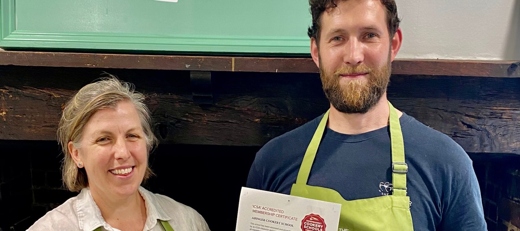 Abinger Cookery School Awarded ICSA Accreditation