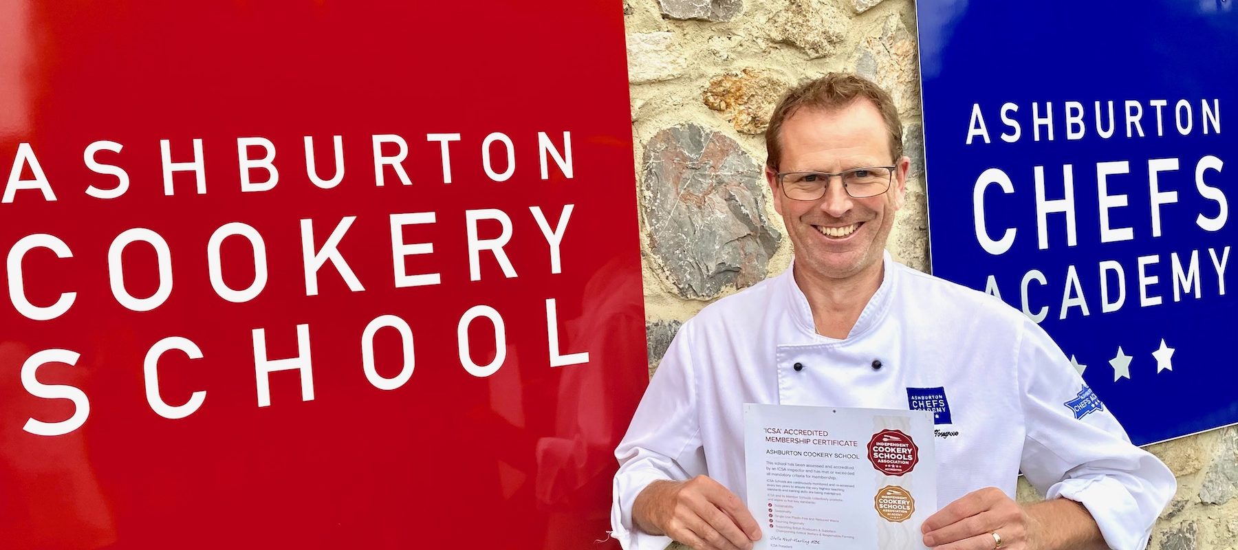 Darrin Hosegrove of Ashburton Cookery School Awarded ICSA Academy